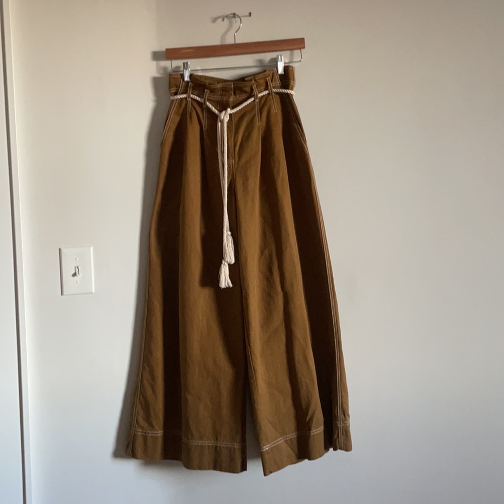 ULLA JOHNSON, Soren high-rise wide-leg pants (size 4)